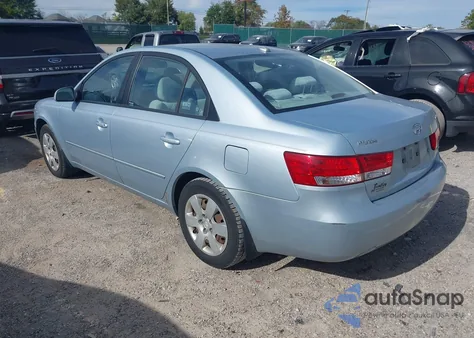 2008 Hyundai Sonata Gls z USA, uszkodzony, nr VIN 5NPET46CX8H357481